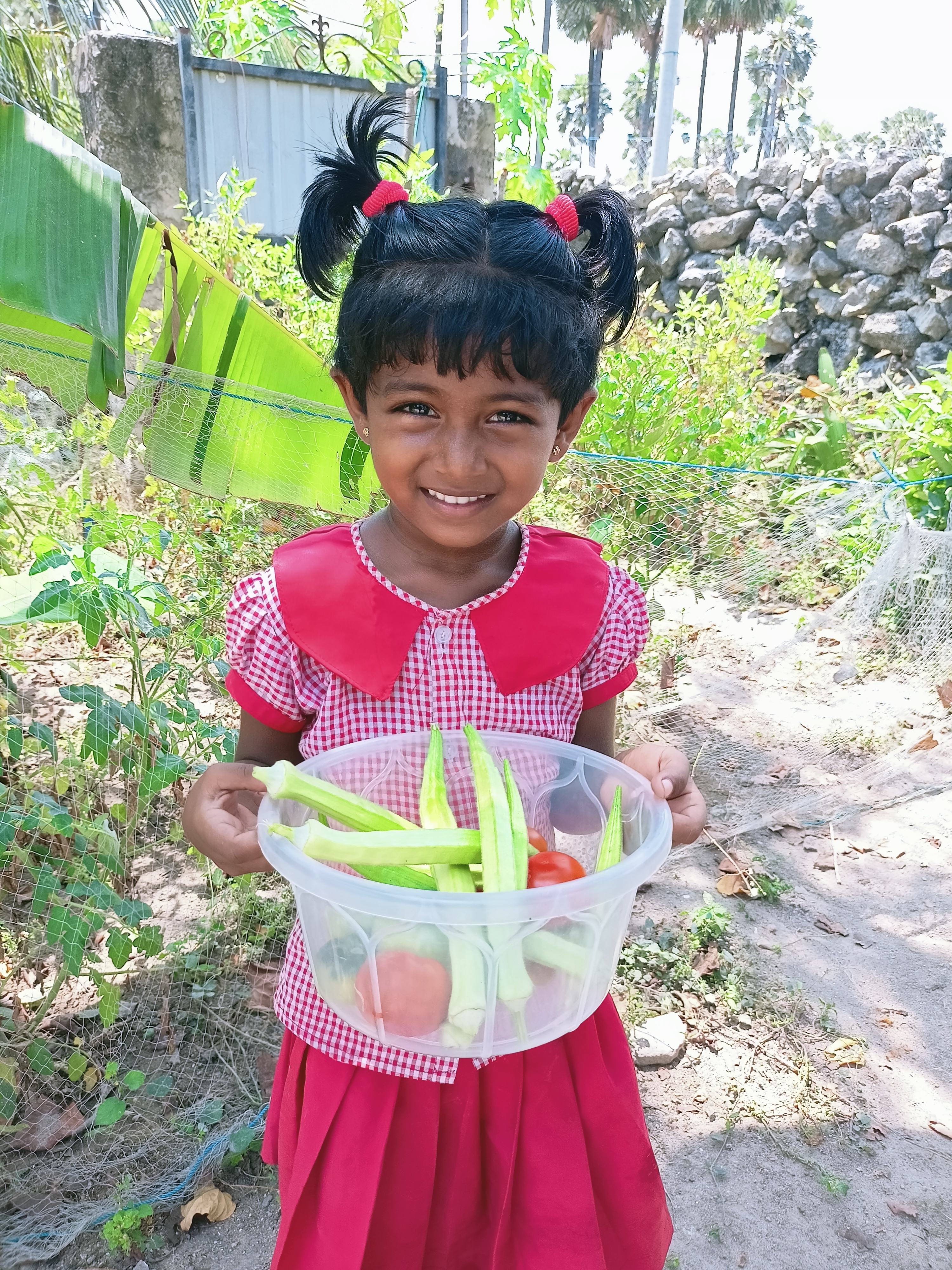 Feed Kids in Sri Lanka; Teach 15,000 to Grow Food