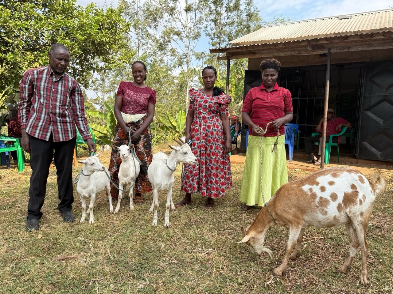 Dairy Goat Pass-On project for Tanzanian Farmers.