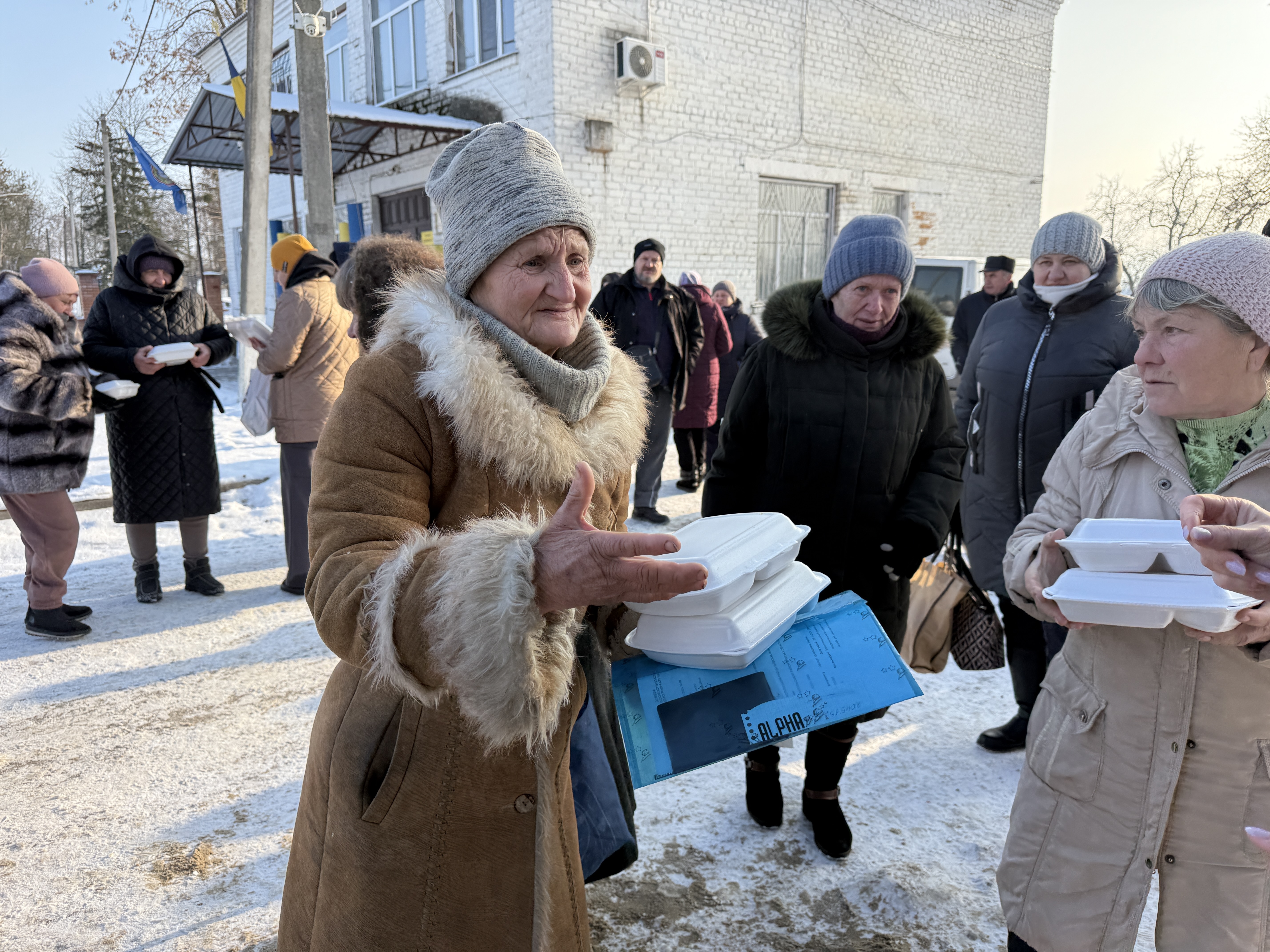 Hot meals for a freezing Ukraine