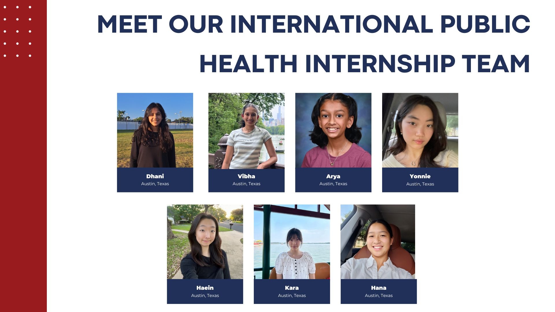 Leadership Initiatives Students Creating Change