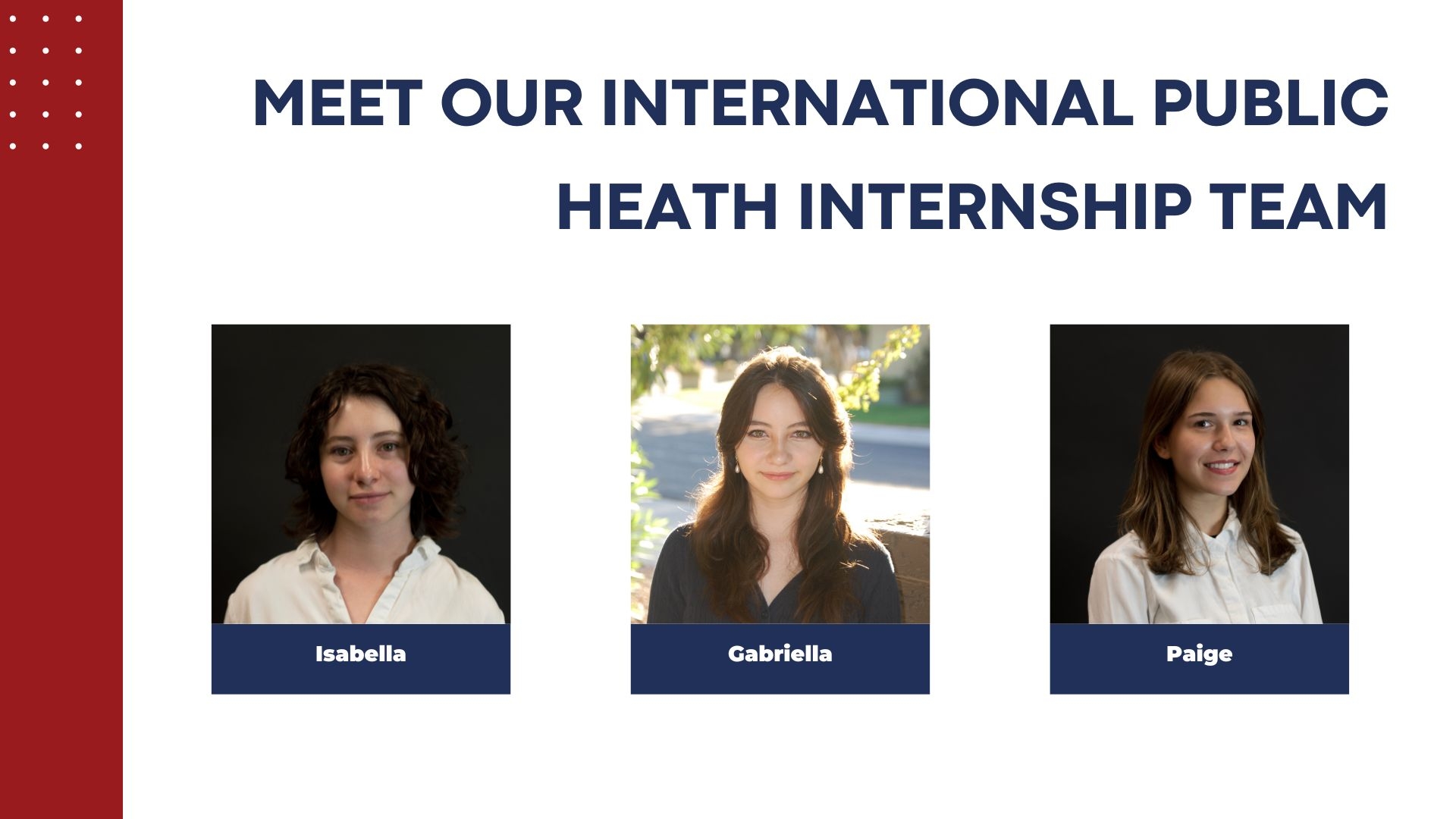 Leadership Initiatives Students Creating Change