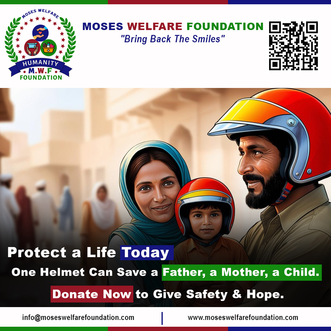 One Helmet Can Save a Life in Pakistan
