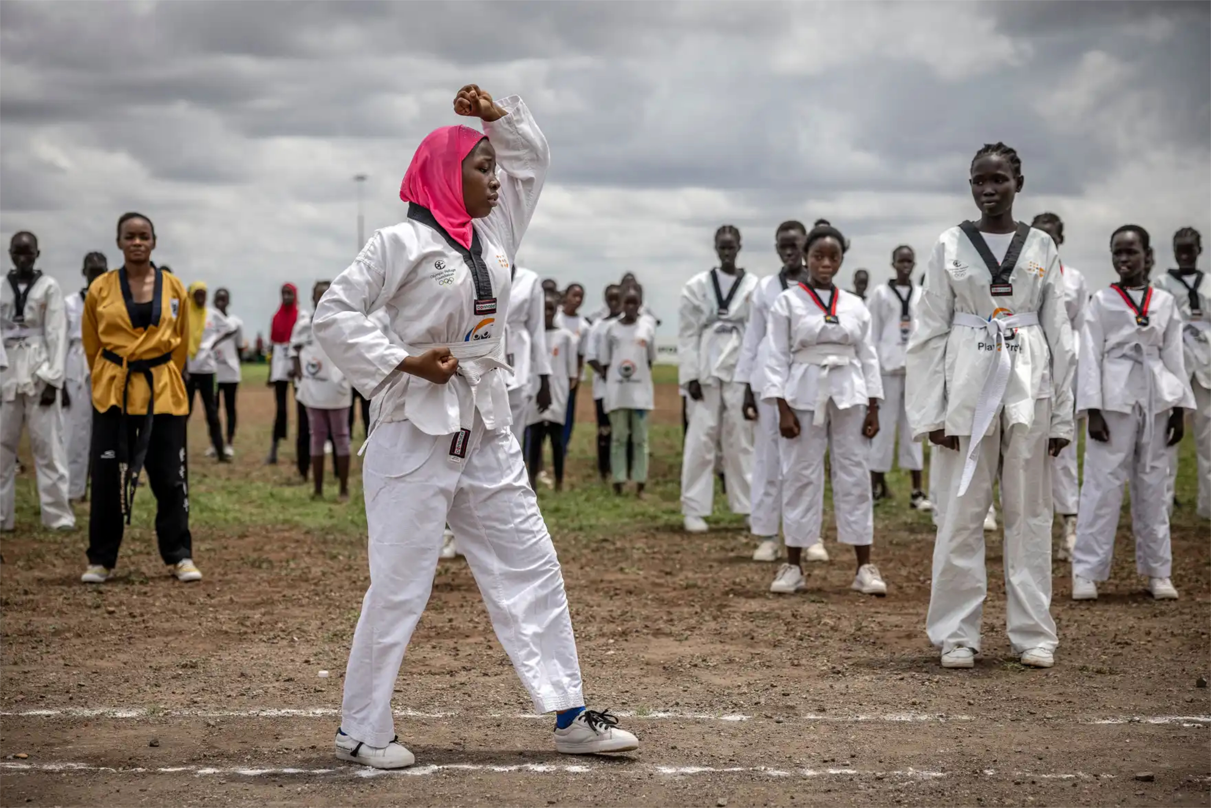 Self-Defense: Taekwondo for Girls Facing SGBV