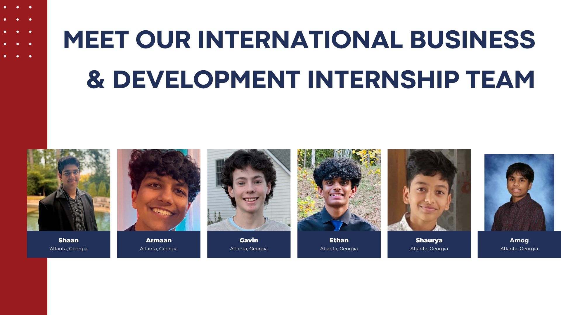 LI Interns Building Businesses & Changing Lives