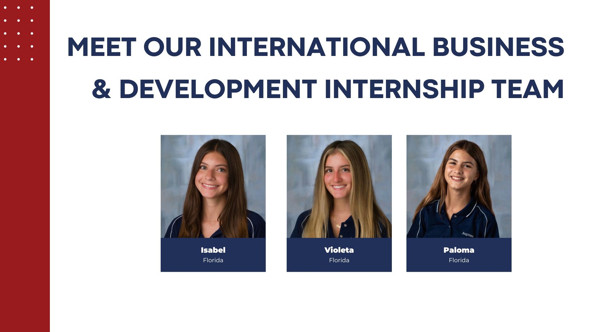 LI Interns Building Businesses & Changing Lives