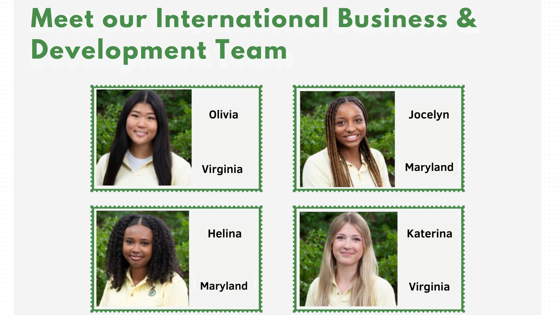 LI Interns Building Businesses & Changing Lives