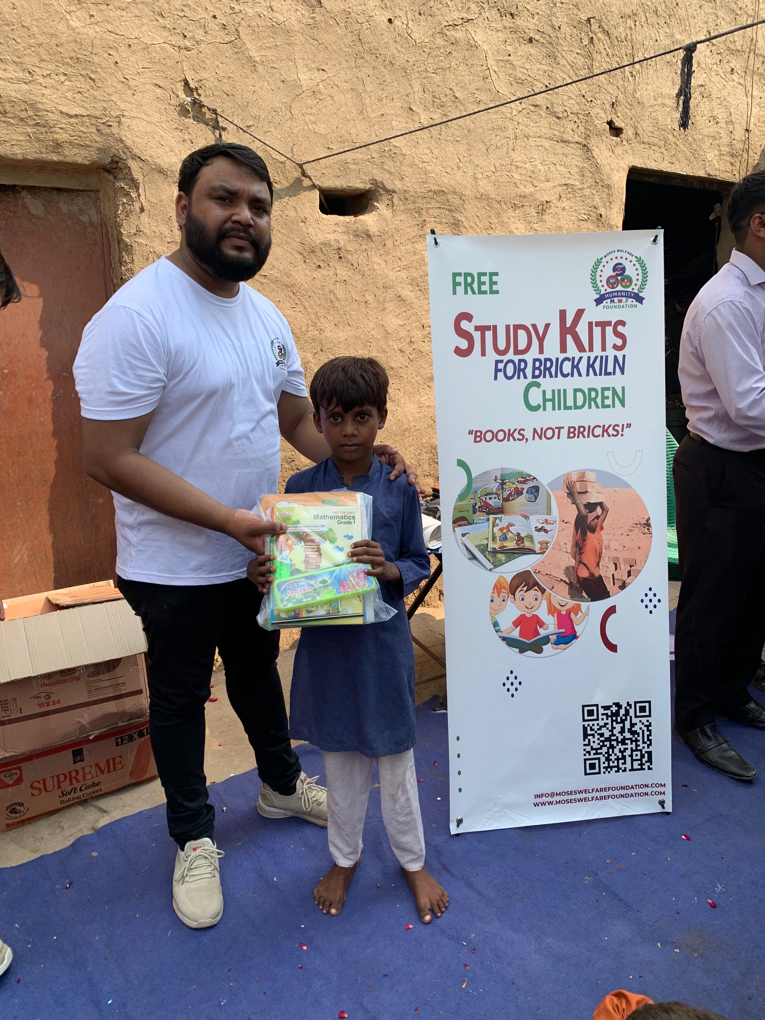 Free Study Kits for 200 Poor School Children