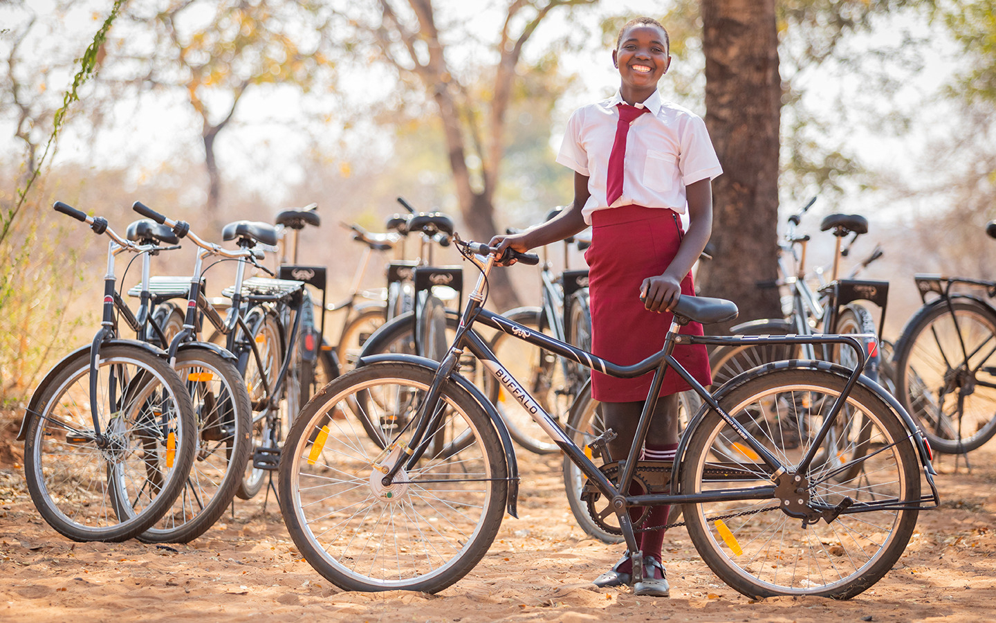 Help 100 Rural Girls Ride to School in Nigeria
