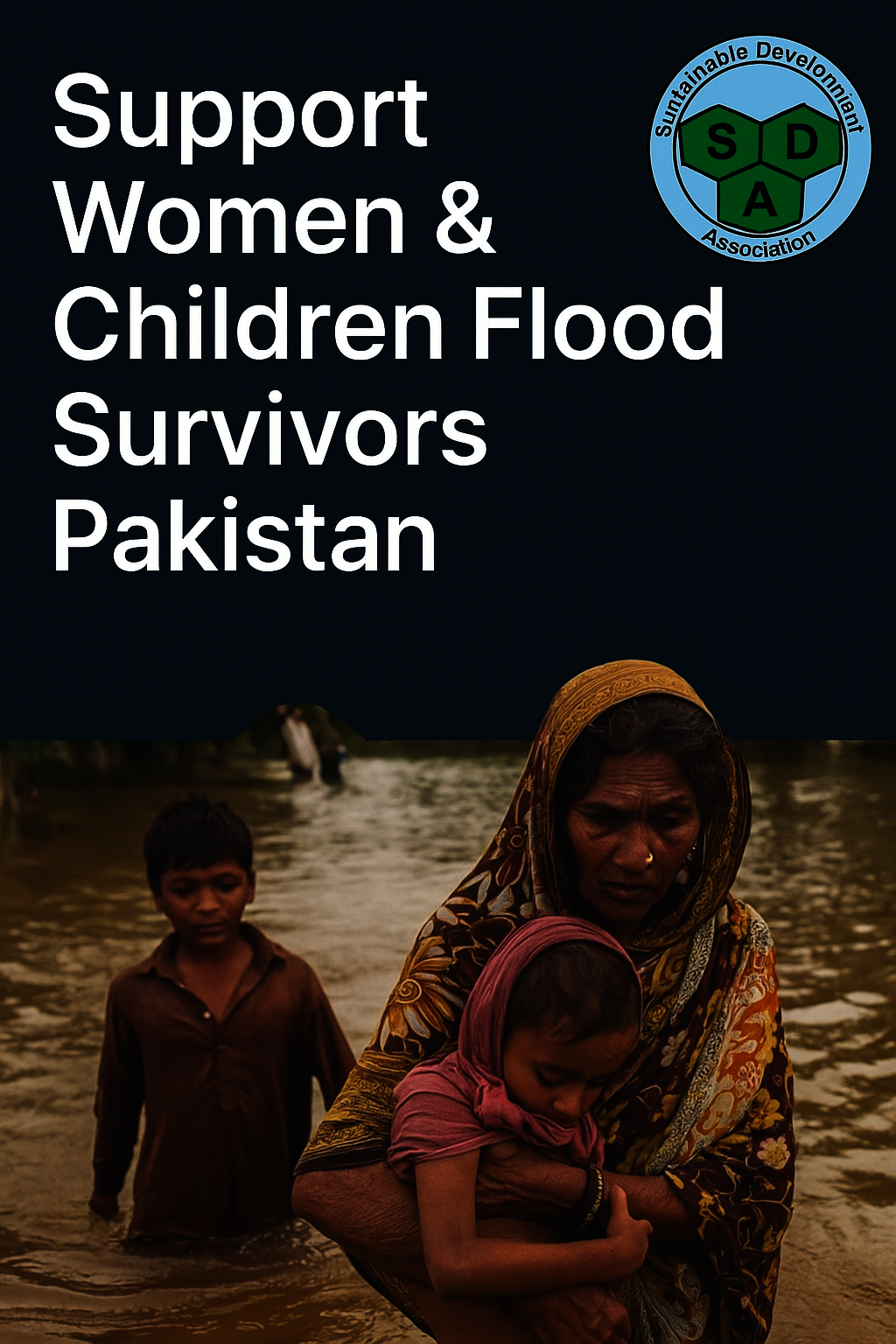 Support Flood-Affected Women & Children Pakistan