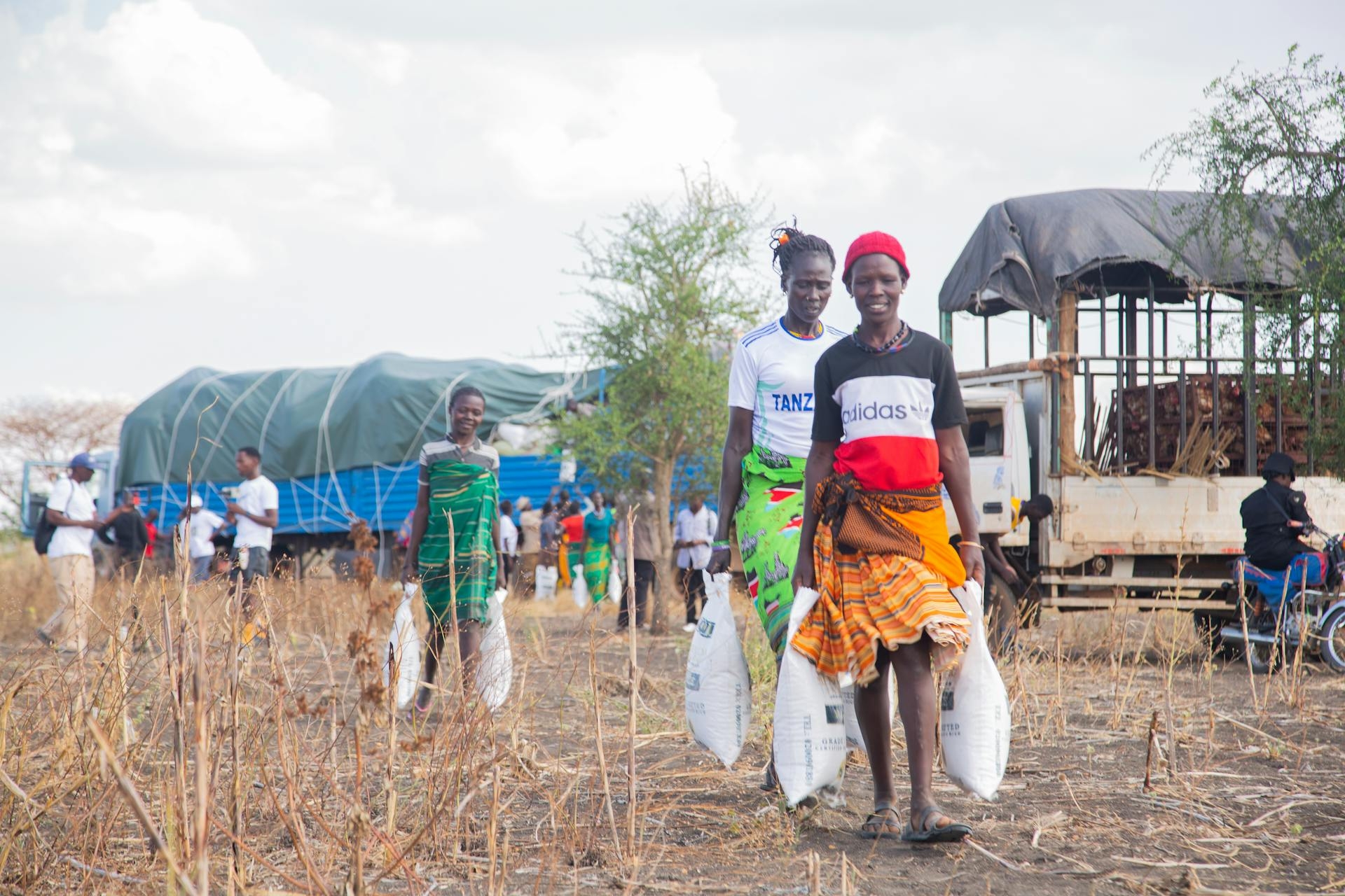 Feed and Clothe Displaced Families for One Day