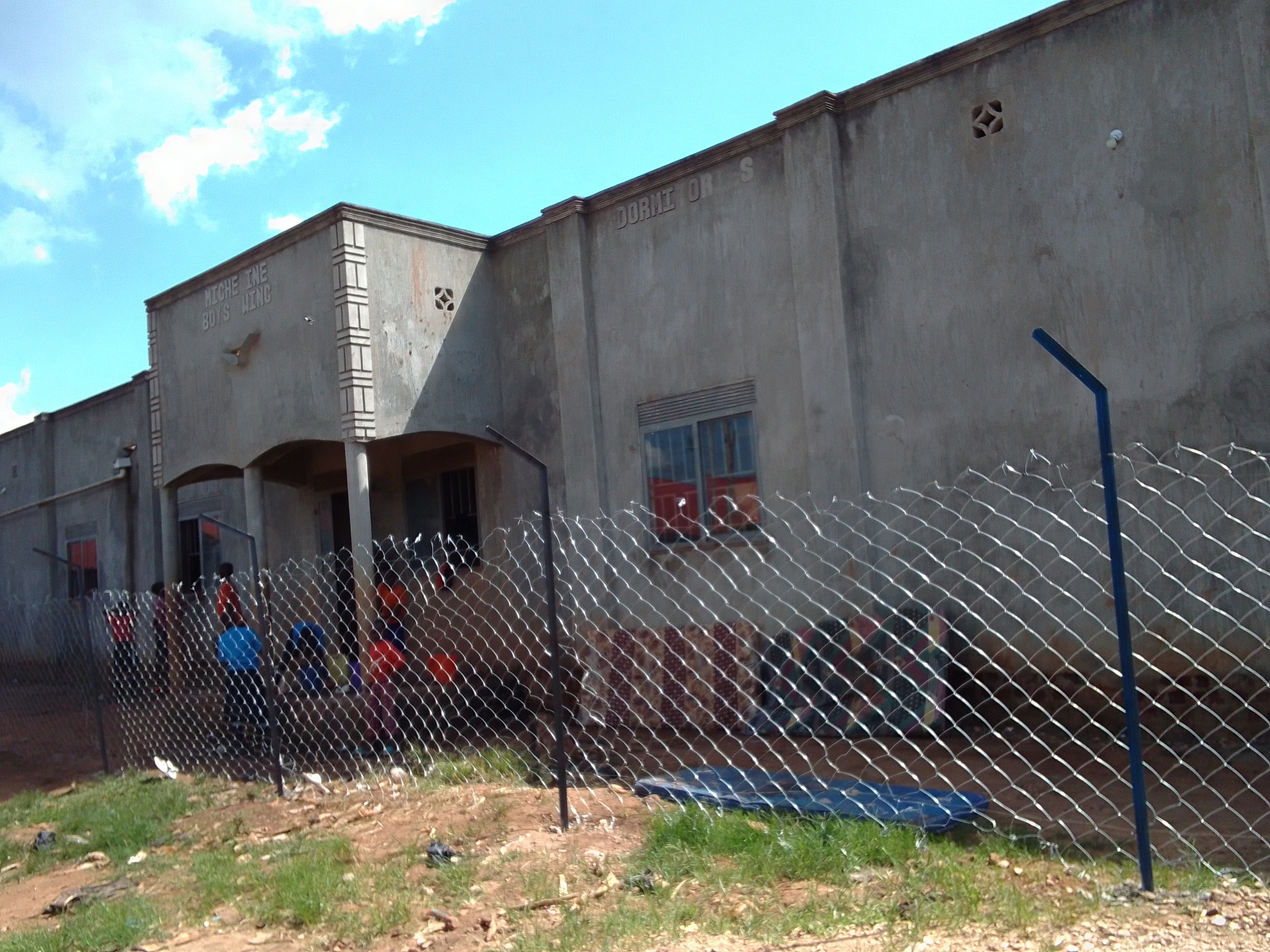 Finishing mother Micheline Dormitories in Uganda