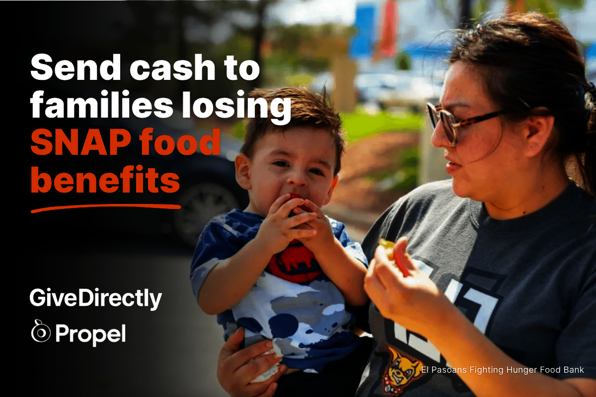 Send cash to families missing their SNAP benefits
