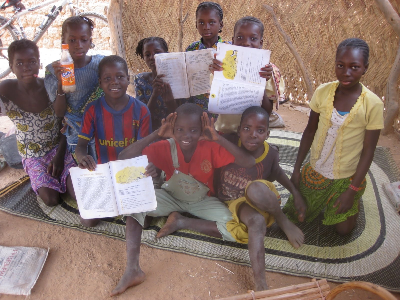 Provide a Rural African Village Library with Books
