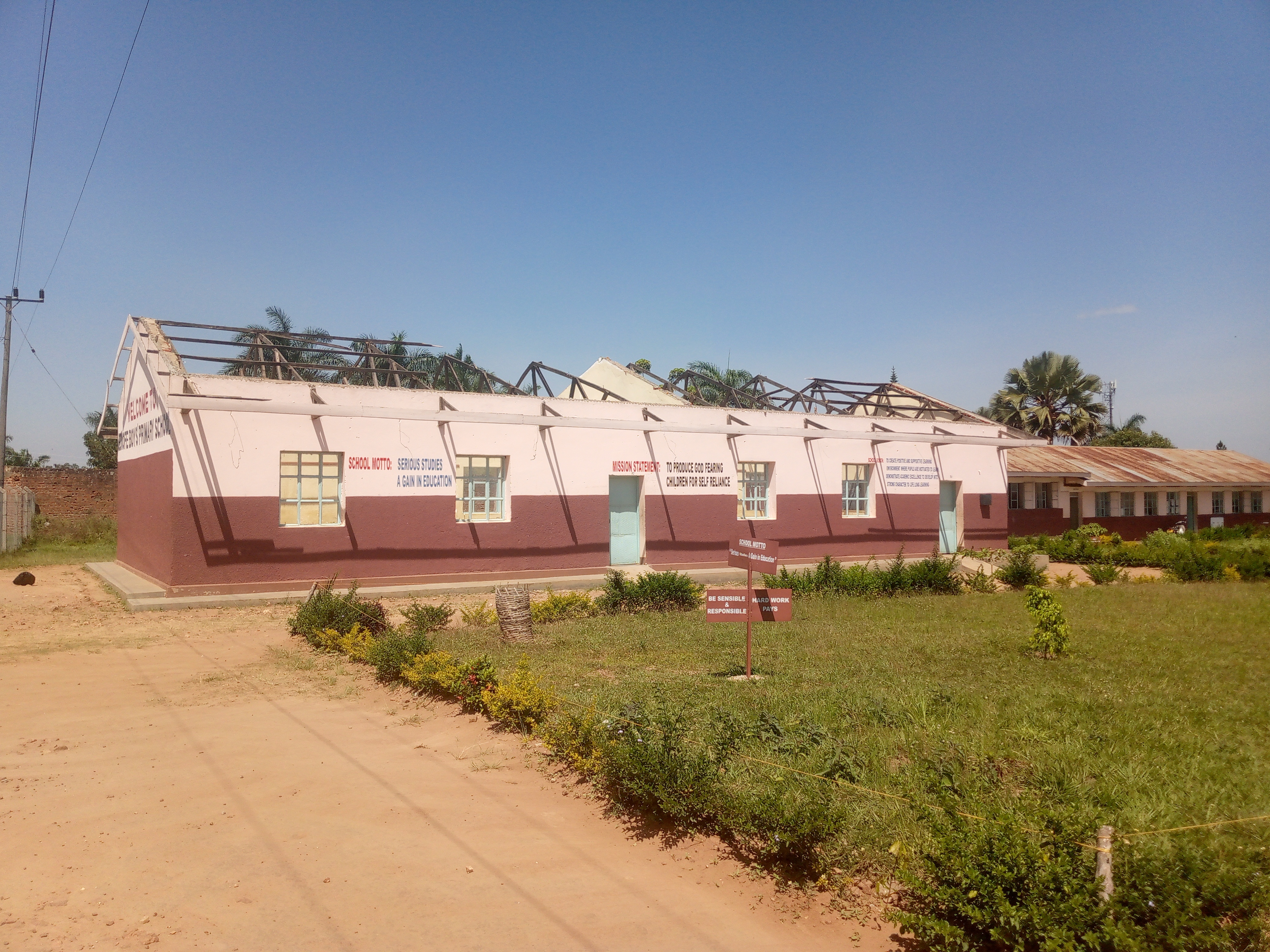 Urgent Roofing Repairs for Ediofe Primary School