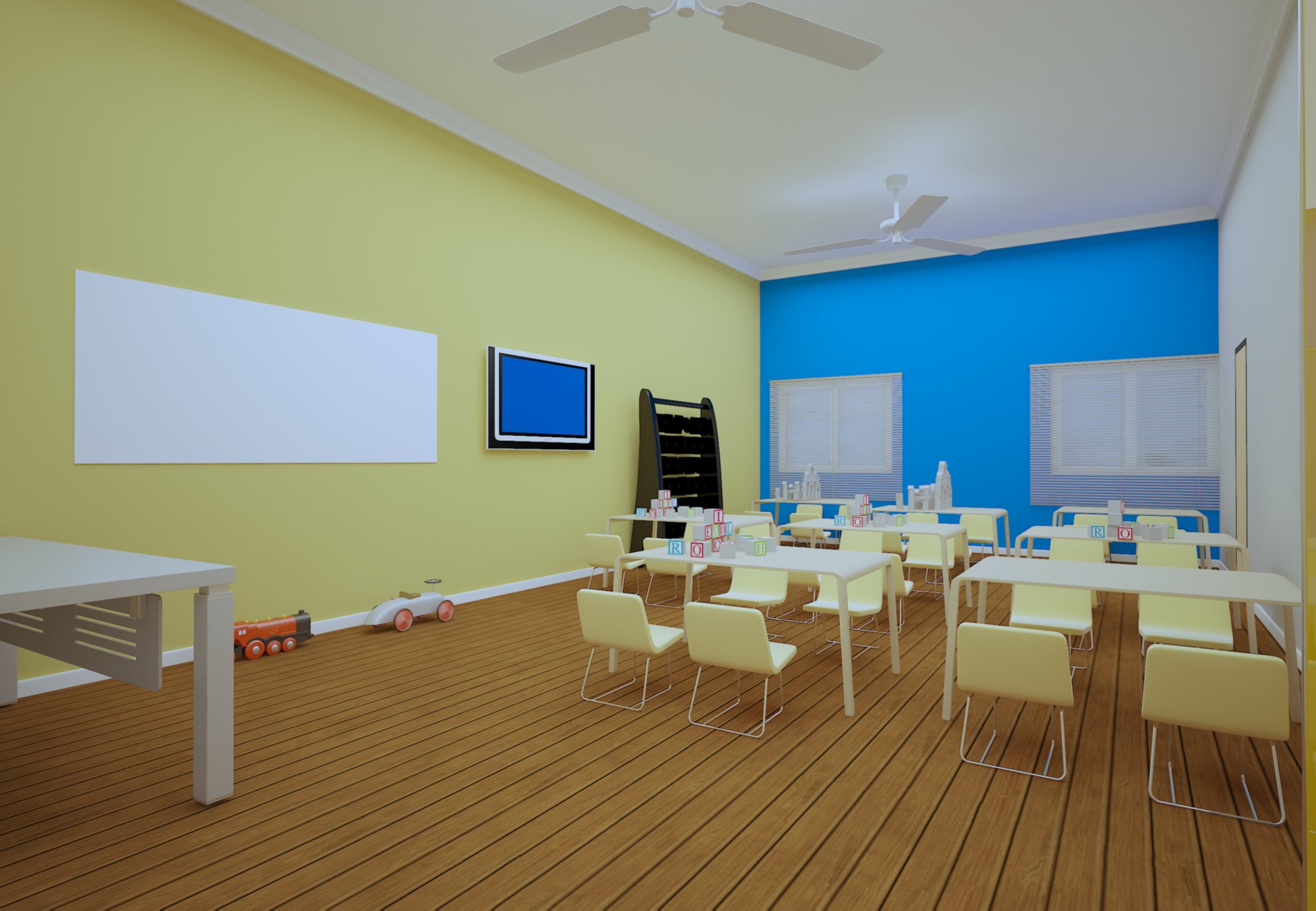 Build a Modern Classroom for 253 Preschoolers