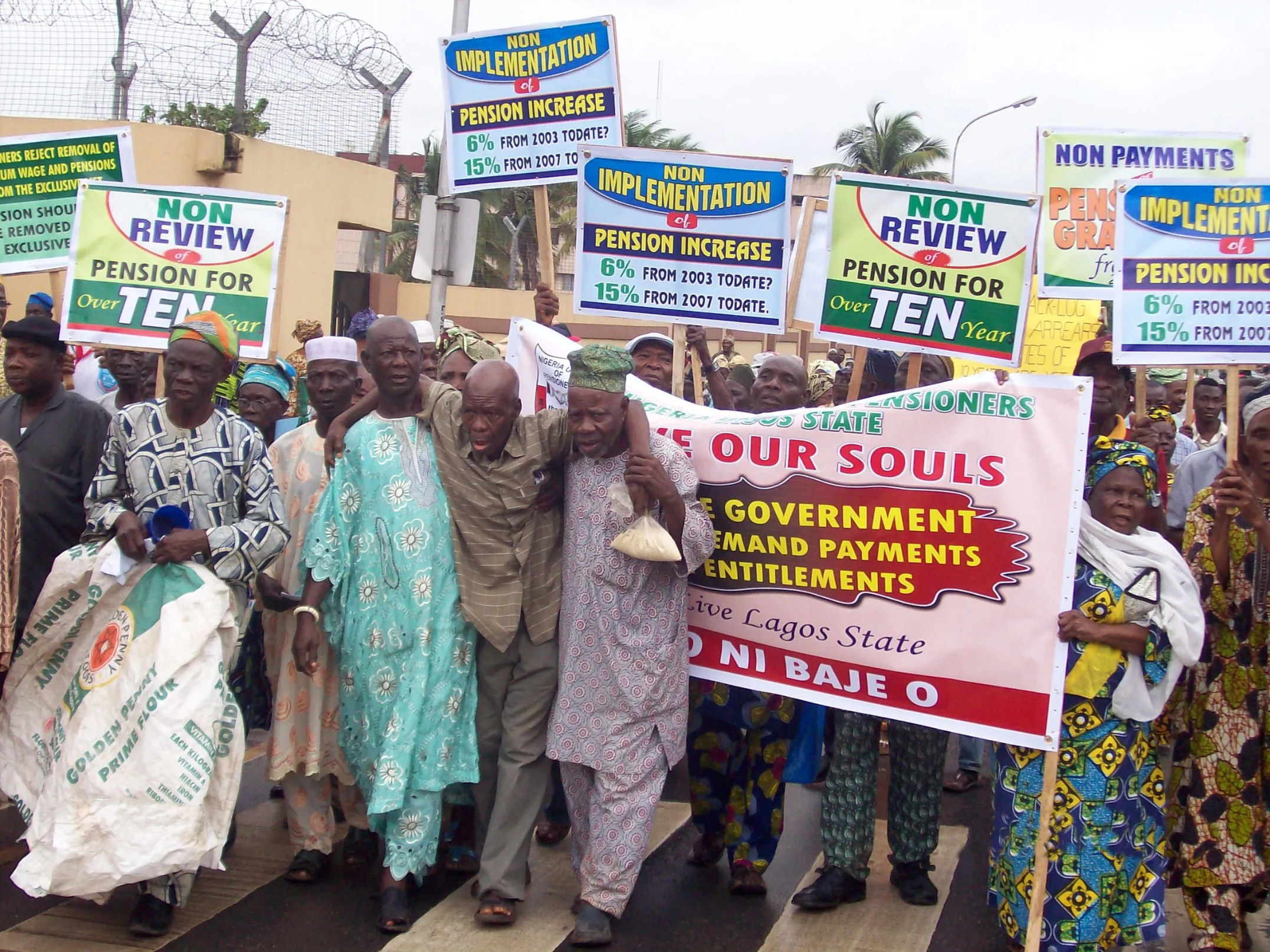 Provide Health Insurance for 500 Unpaid Pensioners
