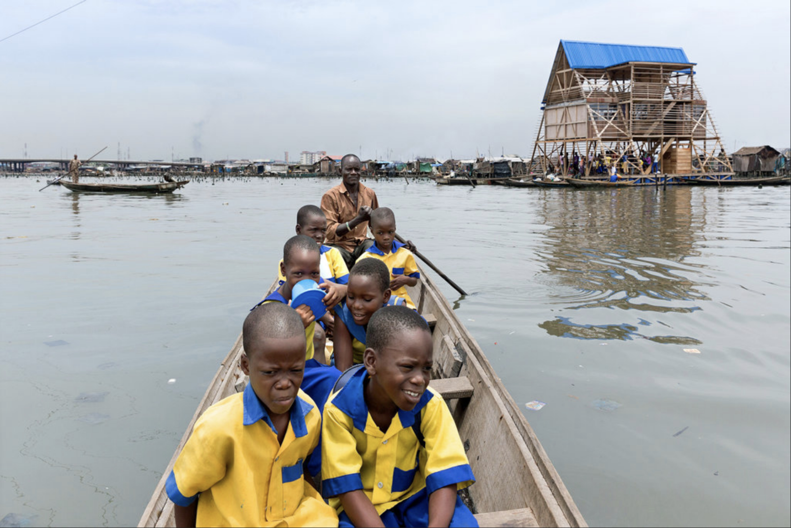Provide Tablets for 98 Students at Floating School