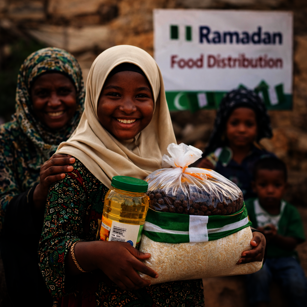 Feed Vulnerable Families During Ramadan in Nigeria
