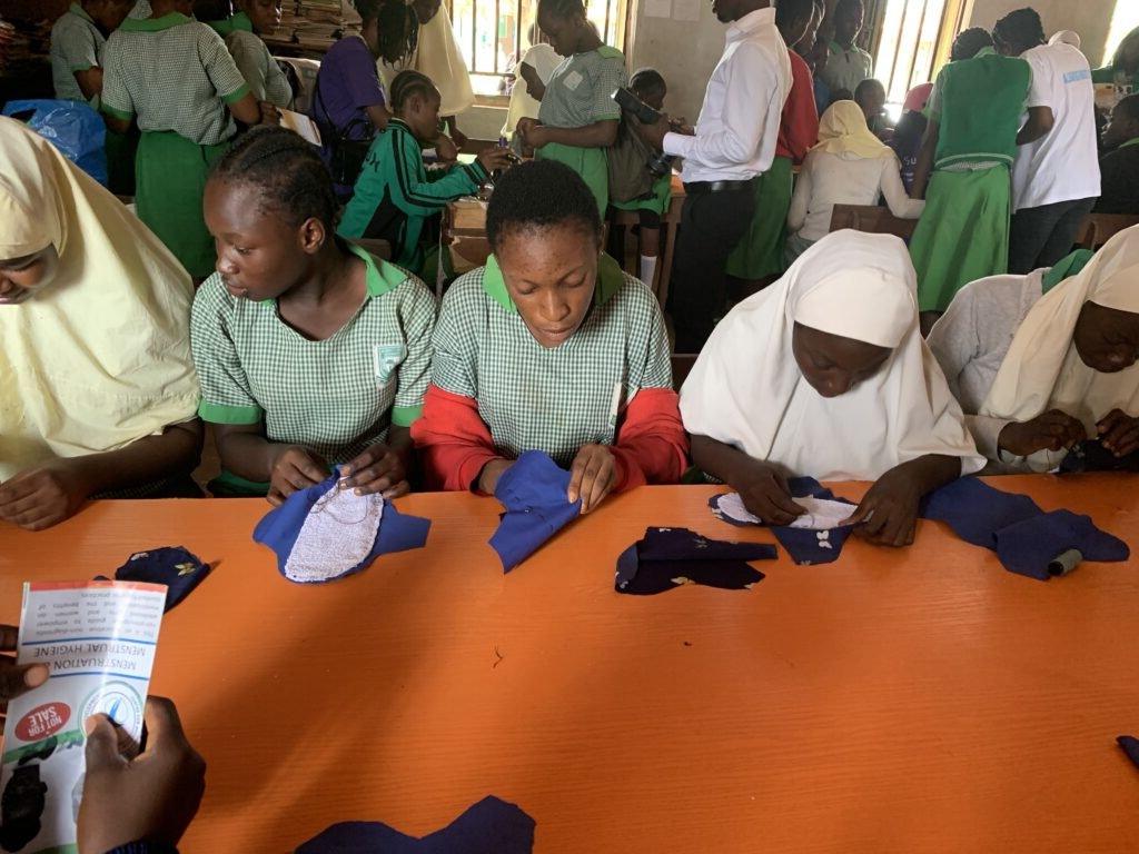 Teach 3500 Girls, Reusable Sanitary Pad Making