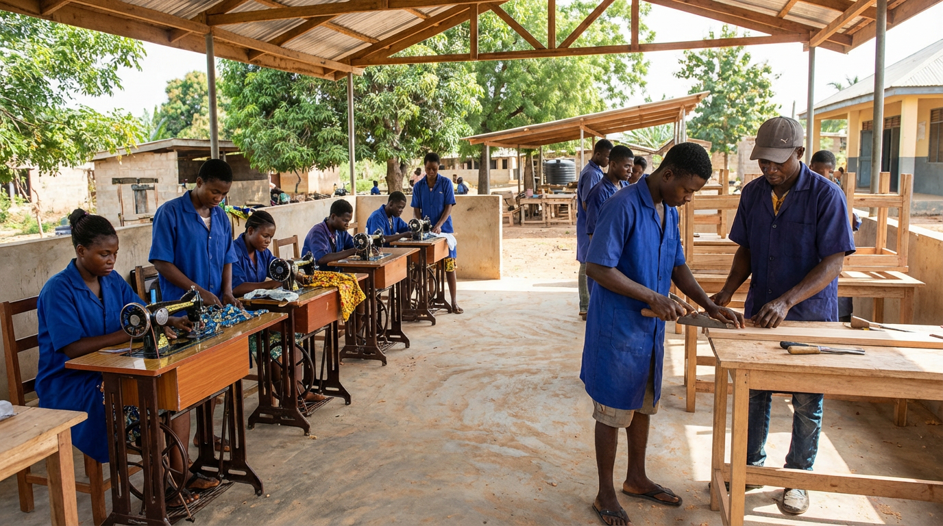 Train 200 Youth in Vocational Skills in Ghana