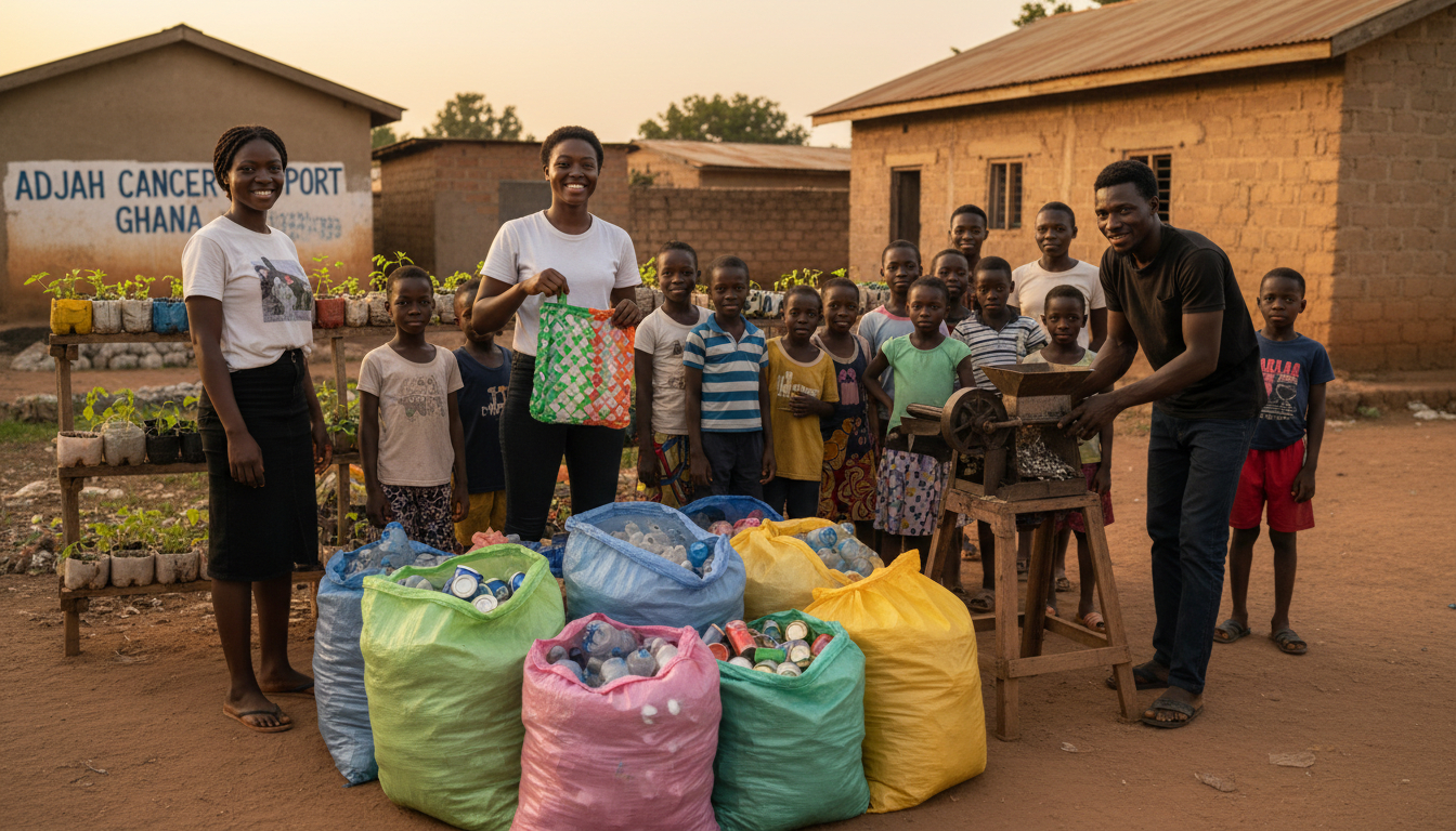 Train Youth in Recycling in Ghana