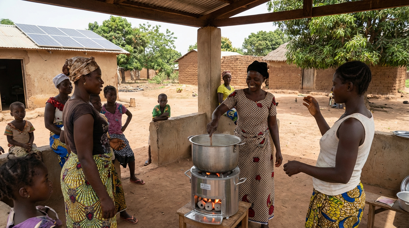 Provide Clean Energy Stoves for Households
