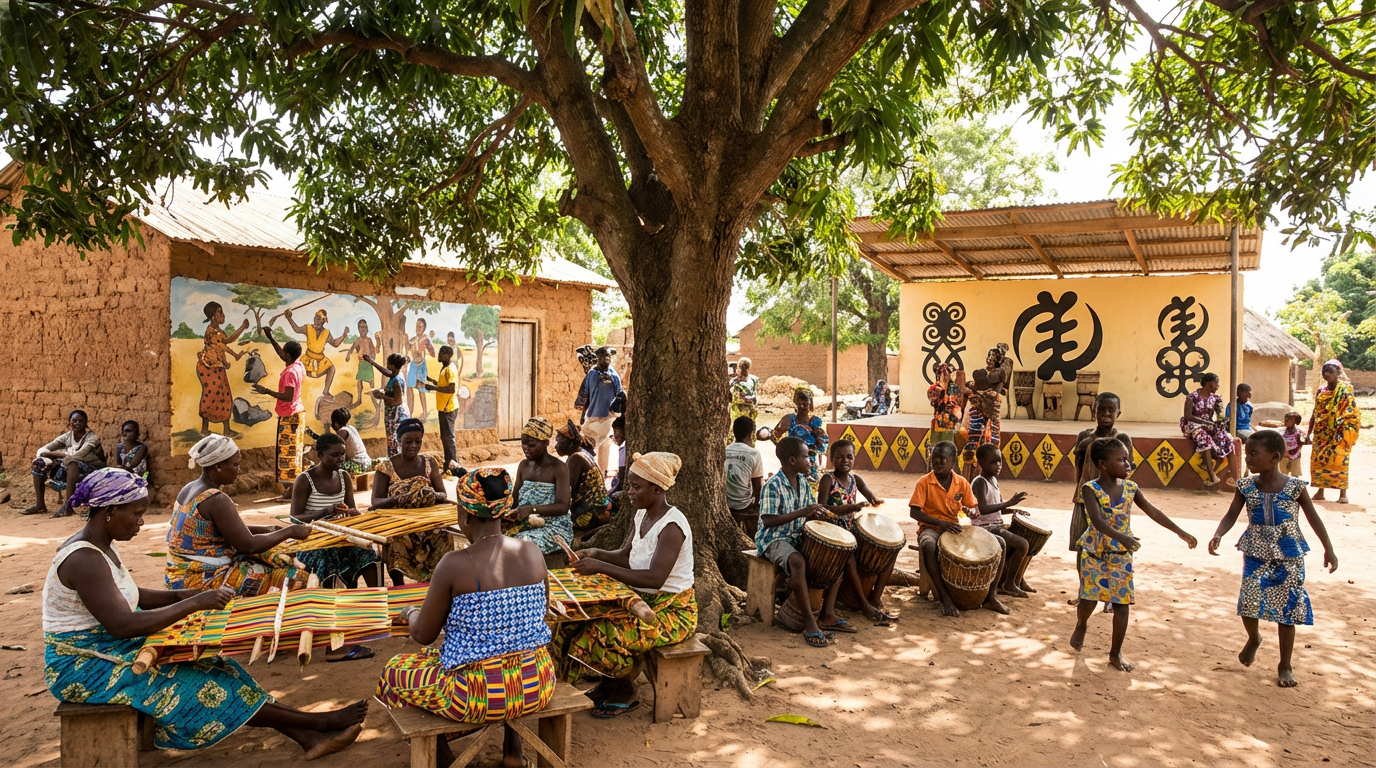 Community Culture Workshops in Ghana