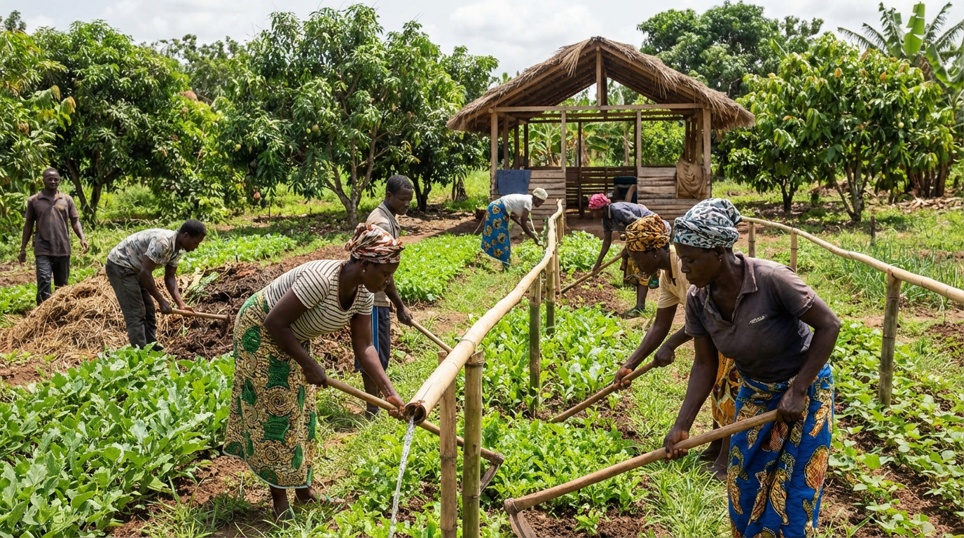 Train Farmers in Eco-Friendly Farming in Ghana