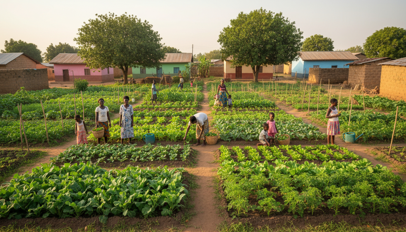 Support Home Gardens for 100 Families