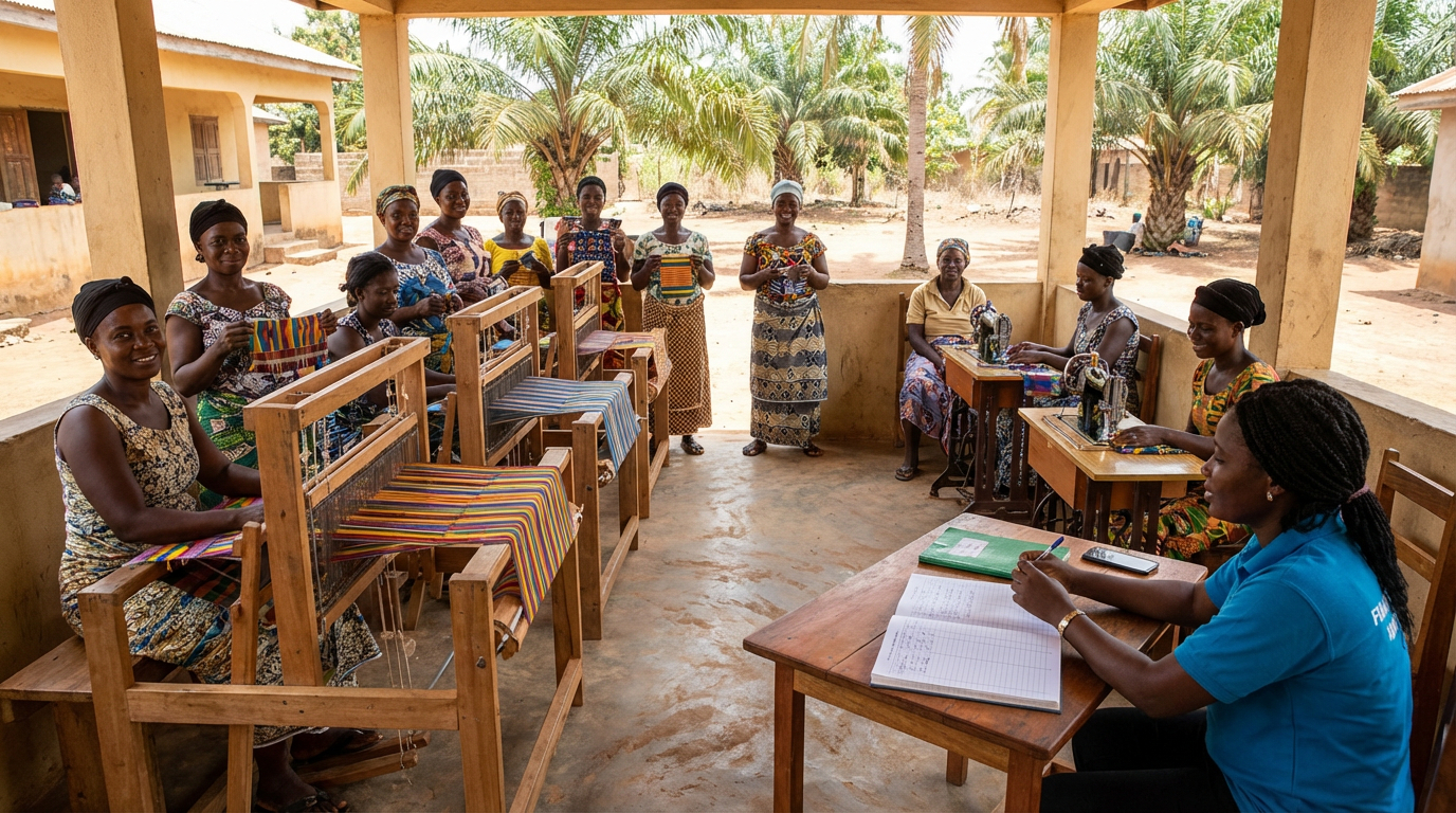 Train Women in Income-Generating Skills