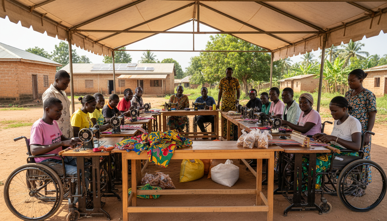 Train 100 Persons with Disabilities in Ghana