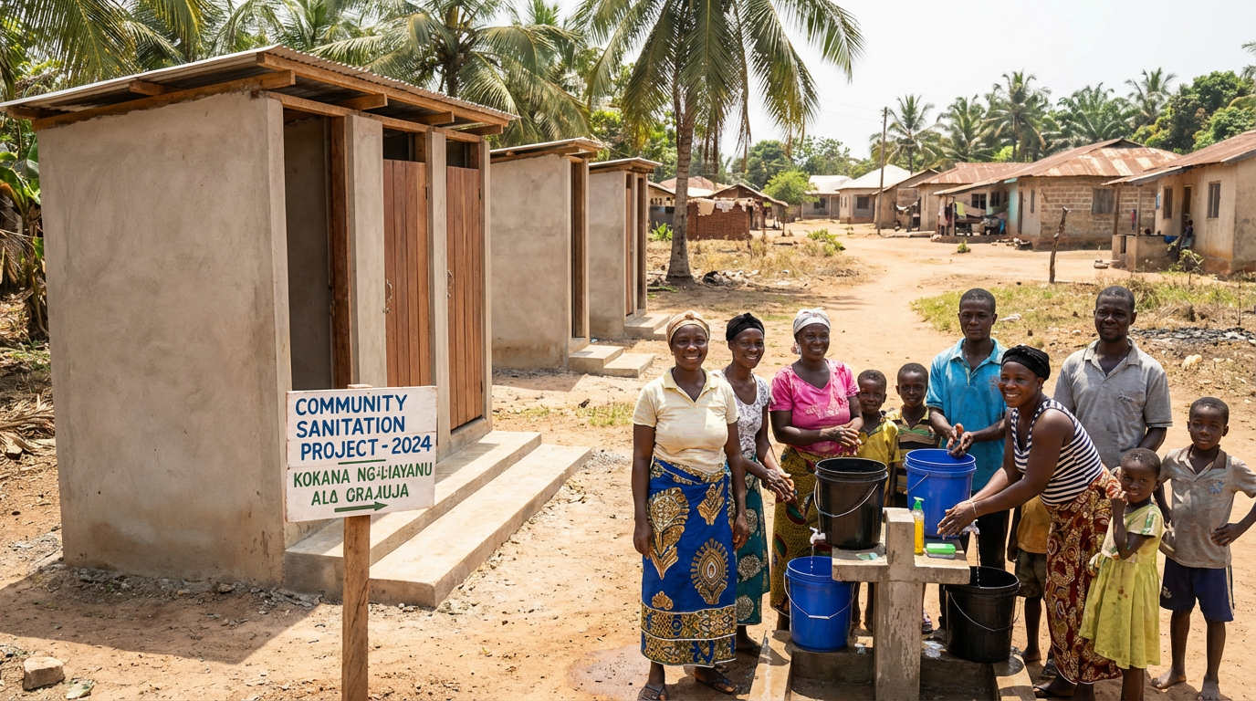 Safe Toilets for 150 Community Members
