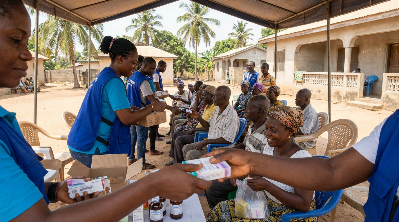 Provide Medicines for 300 Patients in Ghana