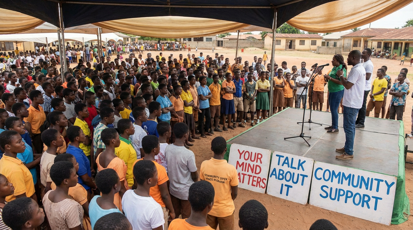 Support Mental Health for 600 Youth in Ghana
