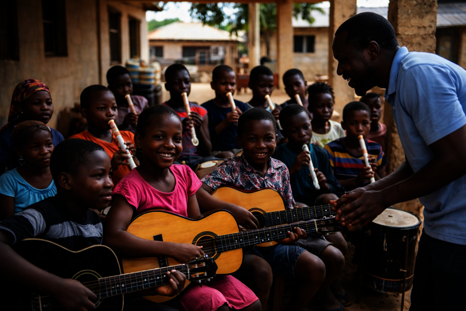 Support Over 380 Young Musicians With Instruments