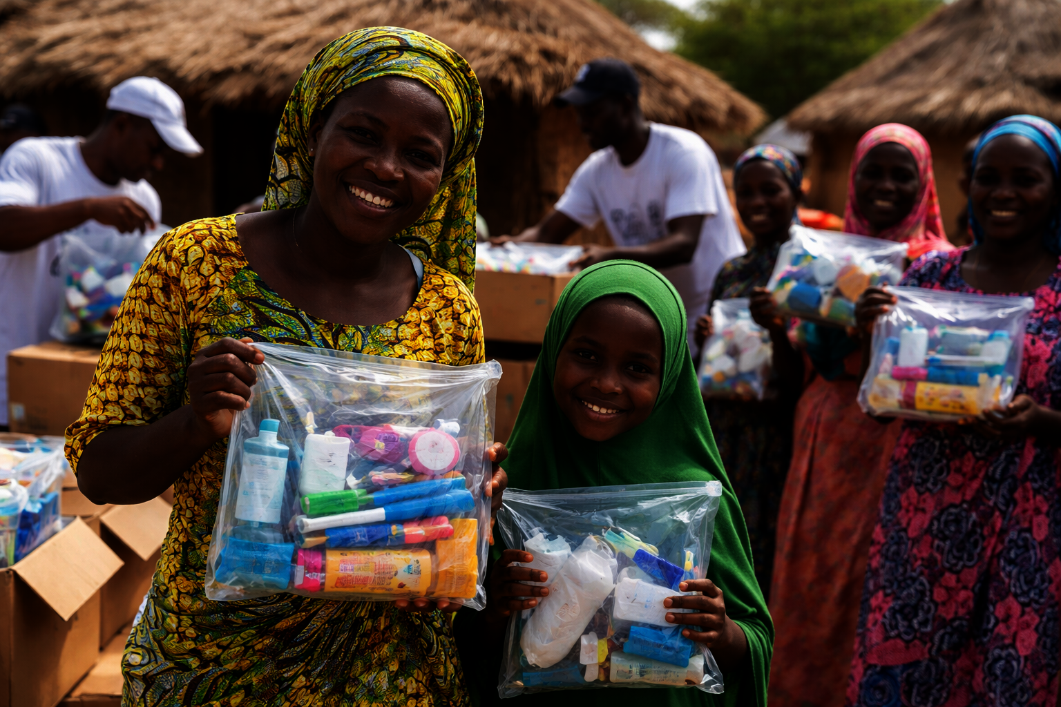 Emergency 2000 Hygiene Kits to Vulnerable Families
