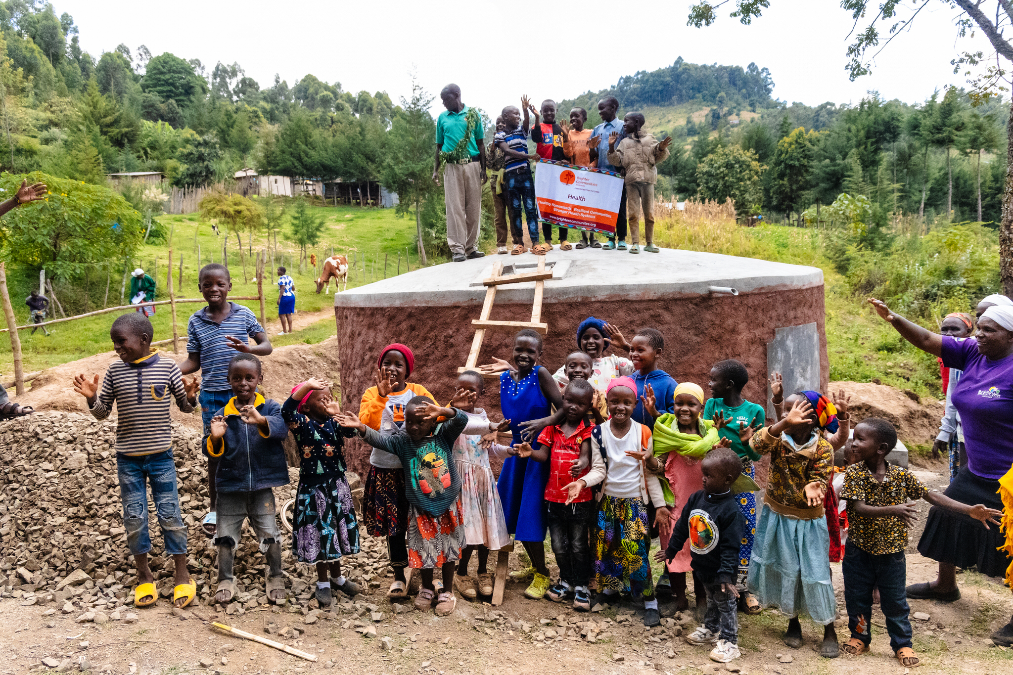 Clean water Kenyan families when Every Drop Counts