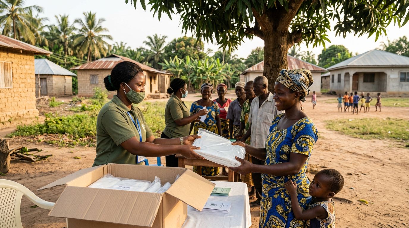 Provide Mosquito Nets for 500 Families in Ghana