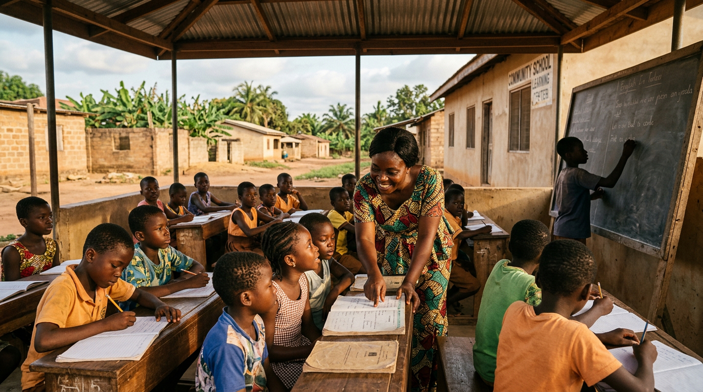 School Supplies for 500 Children in Ghana