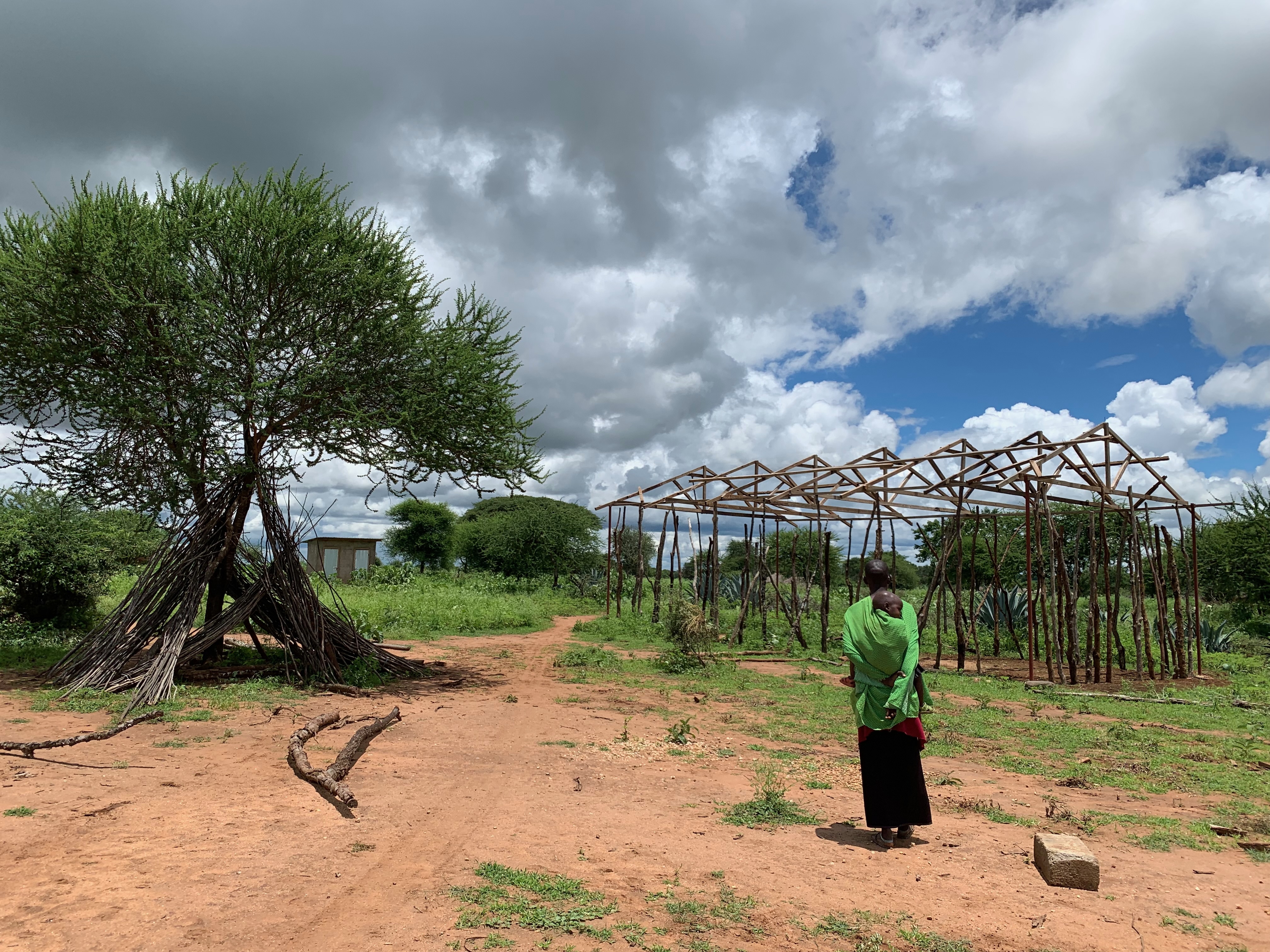 Re-build church for Tanzanian Maasai community