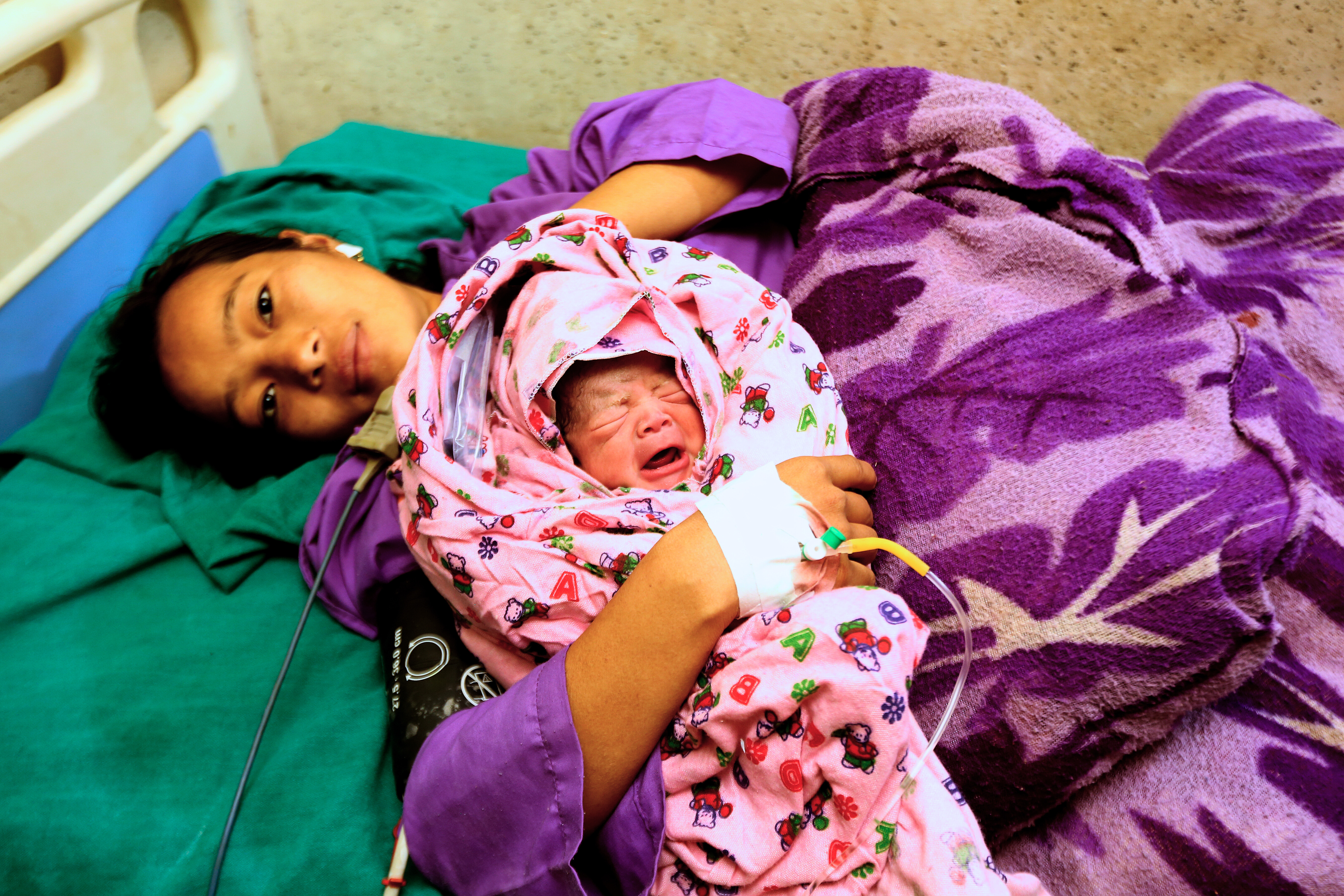 Make pregnancy safer for moms and babies in Nepal