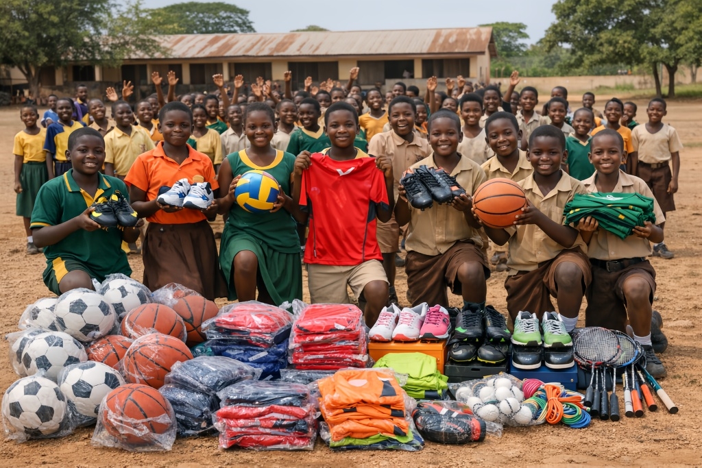 Provide Sports Gear for 500 Students