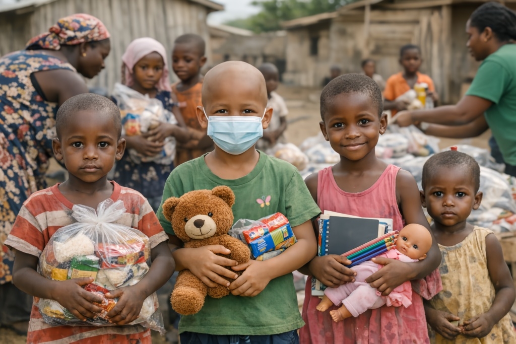 Support 200 Poor Children in Ghana
