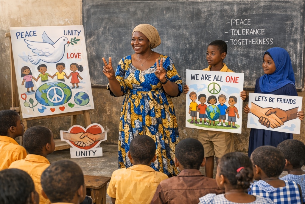 Promote Peace Education in 20 Schools in Ghana