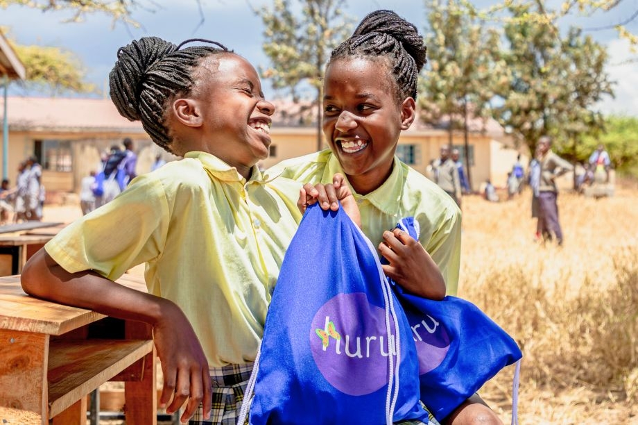 Help Girls in Kenya Stay in School with Huru Kits