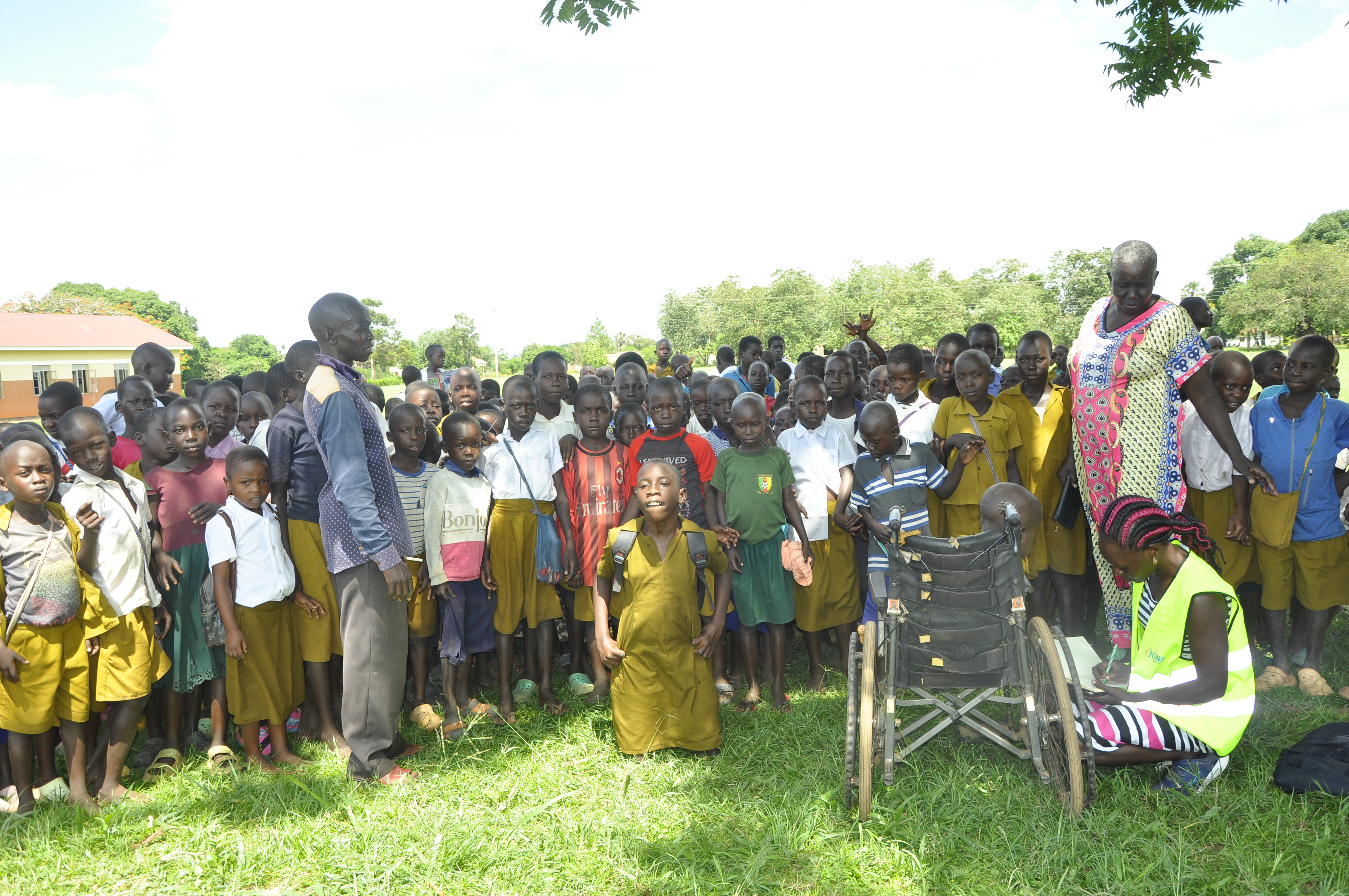 Sponsor a wheel chair for a child in Uganda