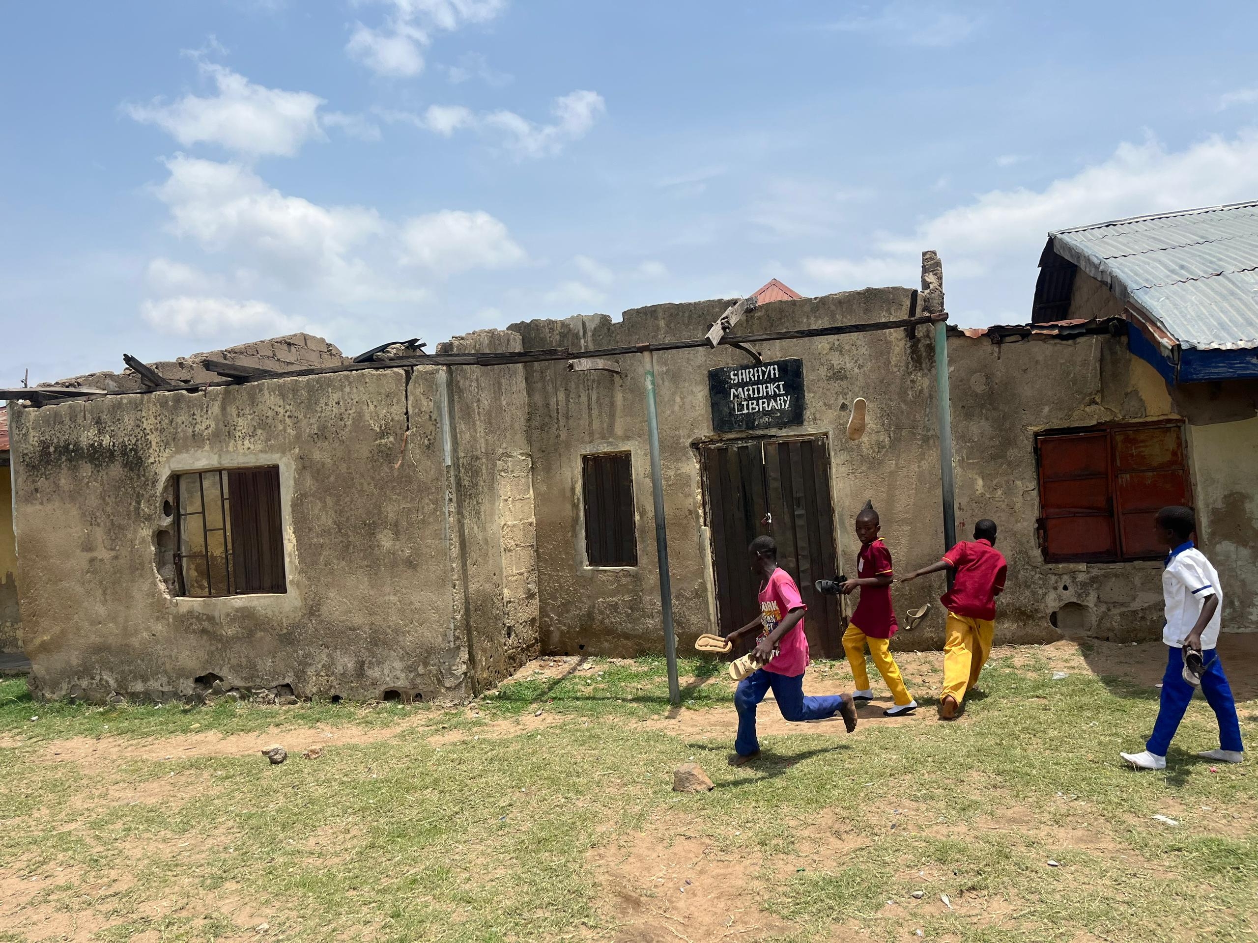 Rebuild a Safe Library for Mararaba Students