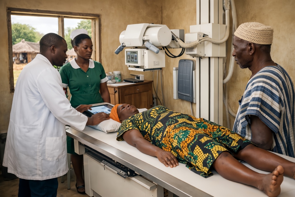 Equip Rural Clinics with X-Ray Machines