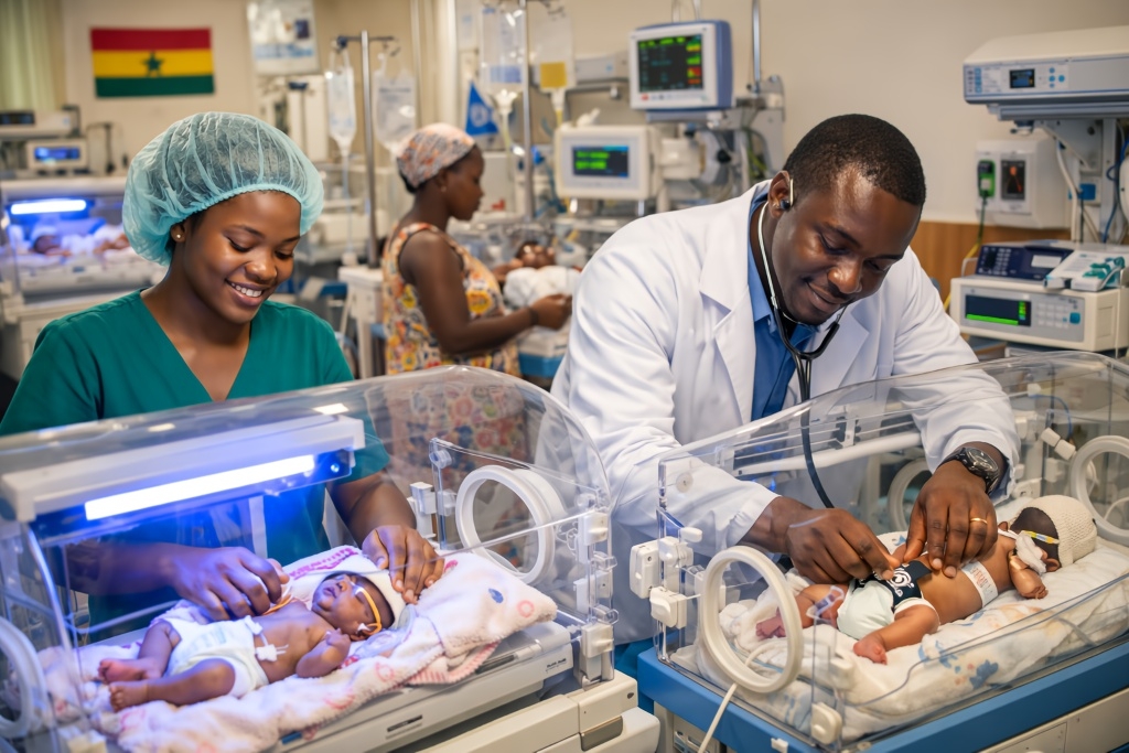 Build 10 Neonatal Care Units in Ghana