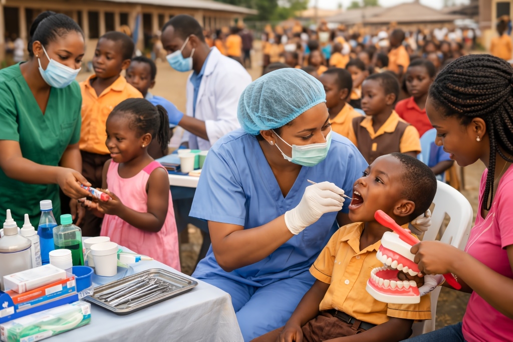 Provide Dental Care for 1,000 Children